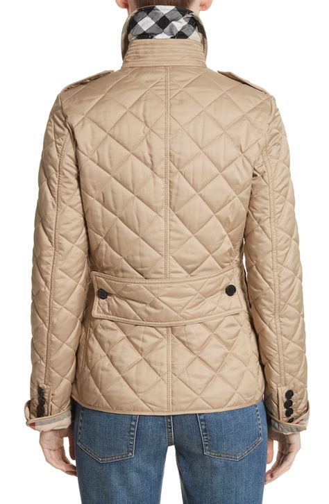 quilted burberry coat|burberry quilted jacket nordstrom.